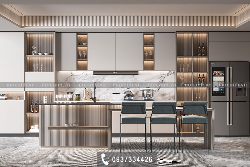 nội thất bếp đẹp tối ưu
