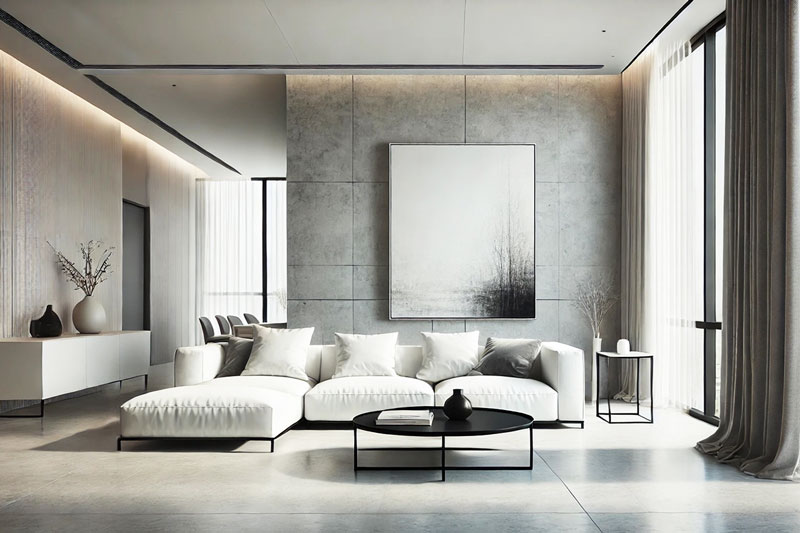 Phong cách hiện đại tối giản luôn là phong cách thiết kế nội thất căn hộ được yêu thích bởi sự đơn giản, không cầu kỳ trong thiết kế.