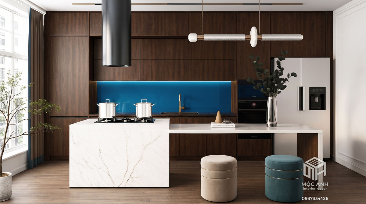Tủ bếp Laminte cao cấp, bền đẹp