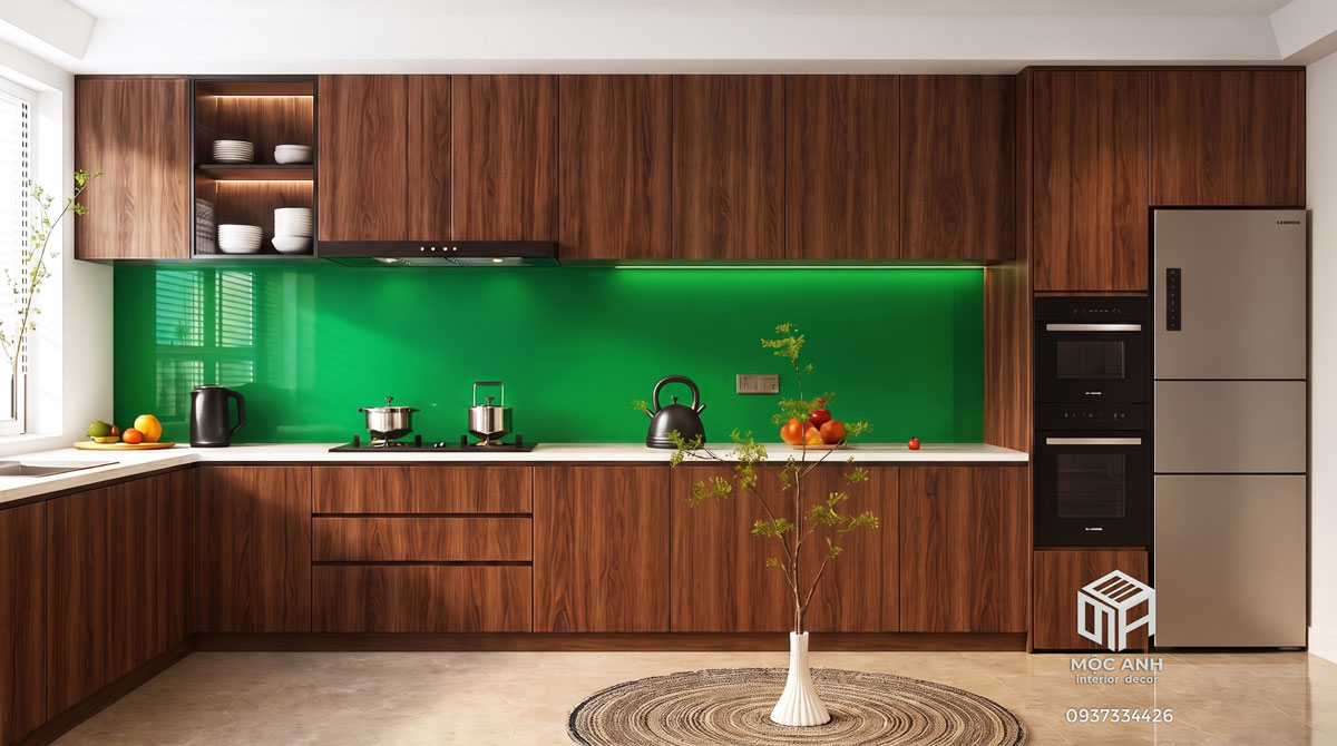 Tủ bếp Laminte cao cấp, bền đẹp
