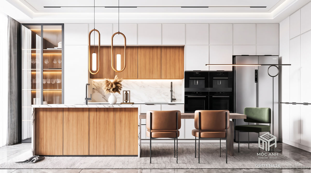 Tủ bếp Laminte cao cấp, bền đẹp